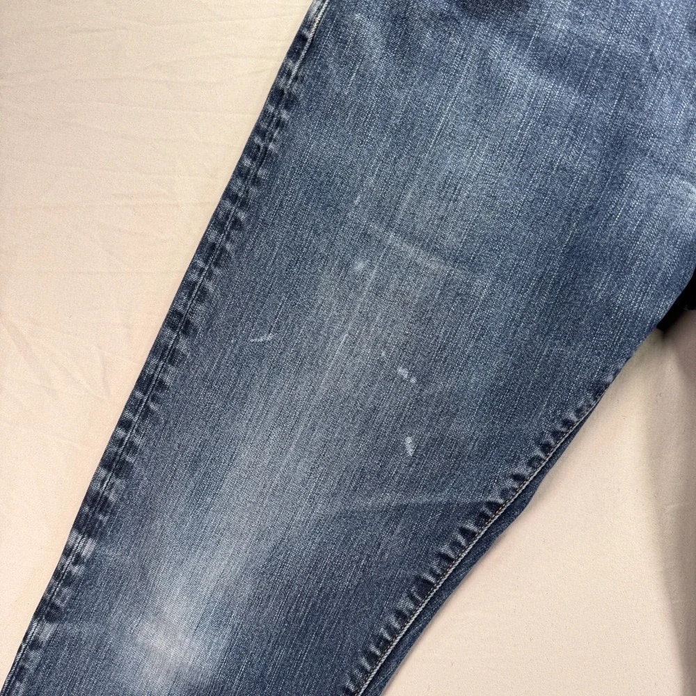 Polo Ralph Lauren Jeans Mens 35x32 Classic Fit Denim Straight Leg Wallet Fade